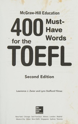 400 must-have words for the TOEFL