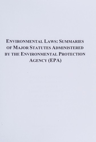 Environmental Laws
