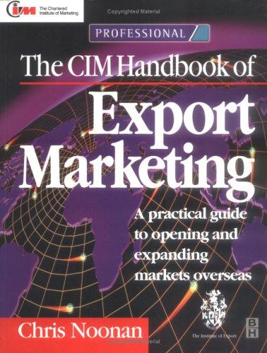 The CIM handbook of export marketing