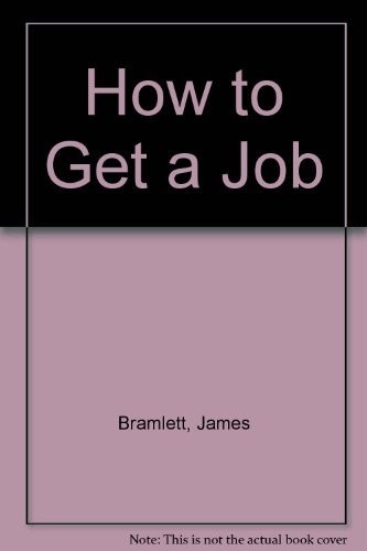 How to get a job
