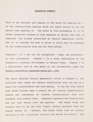 Industry-wide hearing