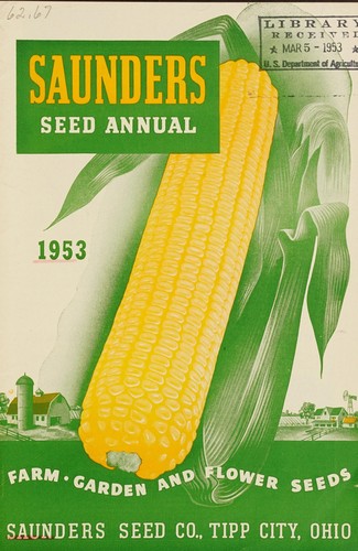 Saunders seed annual, 1953