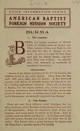 Burma