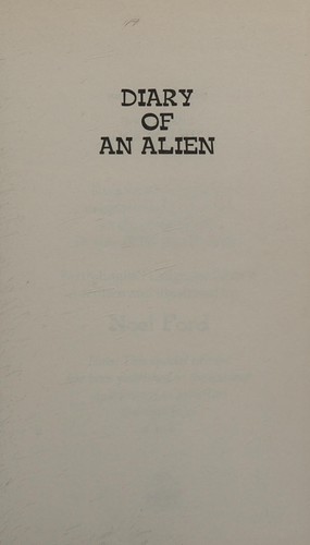 Diary of an alien