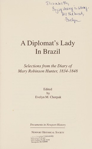 A Diplomat's Lady in Brazil