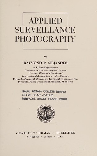 Applied surveillance photography