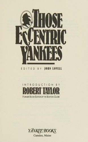 Those eccentric Yankees