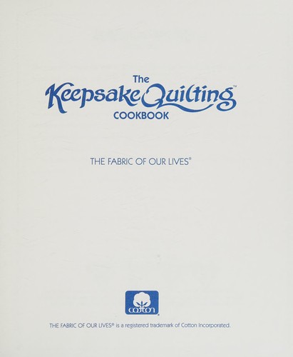 The Keepsake Quilting Cookbook