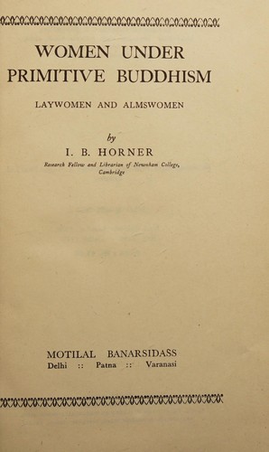Women Under Primitive Buddhism
