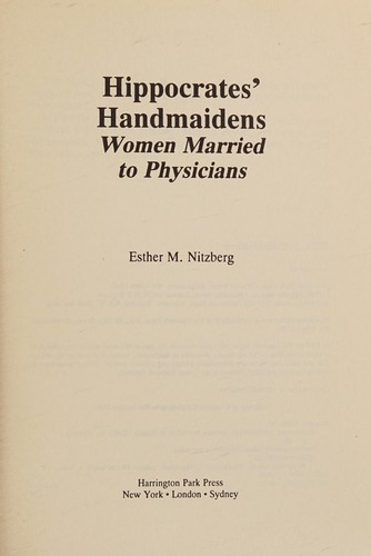 Hippocrates' handmaidens