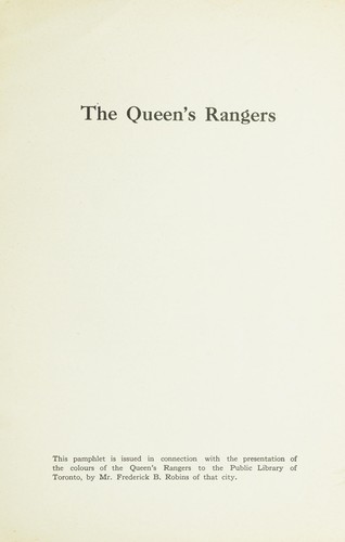The Queen's Rangers