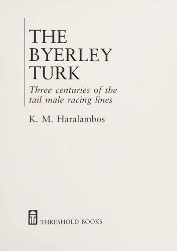 The Byerley Turk