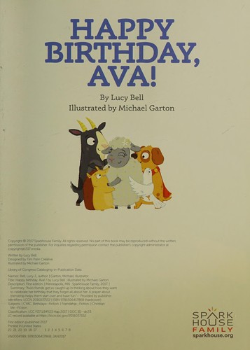 Happy Birthday, Ava!