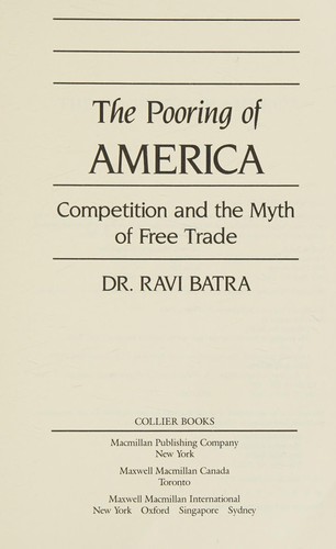 The pooring of America