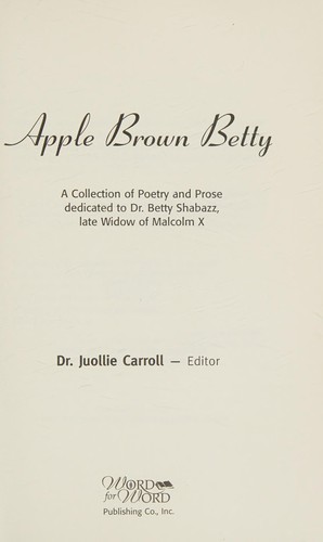 Apple Brown Betty