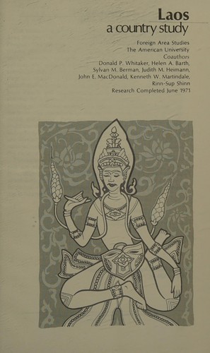 Area handbook for Laos.