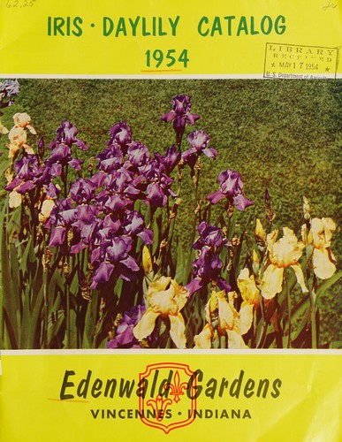 Iris, daylily catalog, 1954