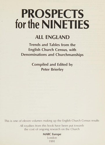 Prospects for the nineties