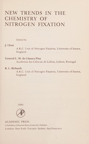 New trends in the chemistry of nitrogen fixation