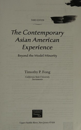The contemporary Asian American experience