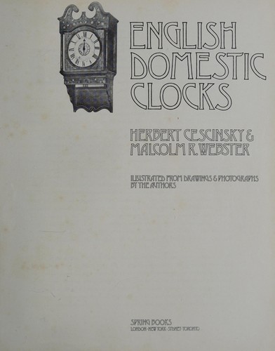 English domestic clocks