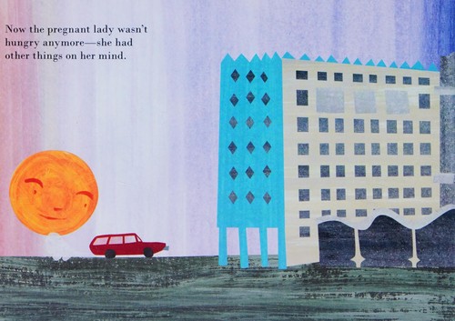 Very Hungry Pregnant Lady