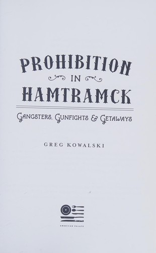 Prohibition in Hamtramck