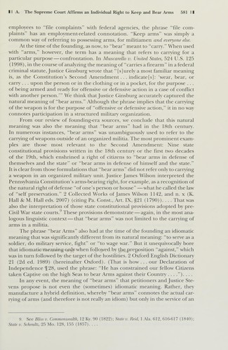 Firearms law and the Second Amendment regulation