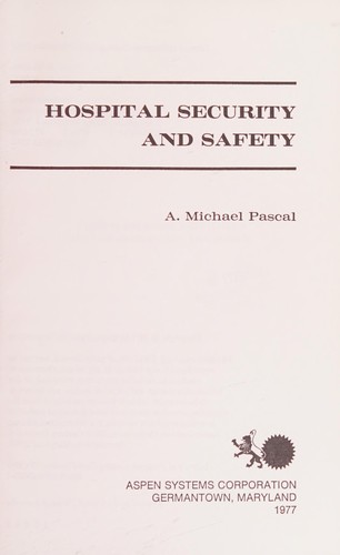 Hospital security and safety