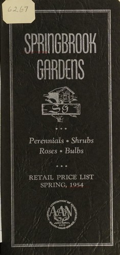 Perennials, shrubs, roses, bulbs