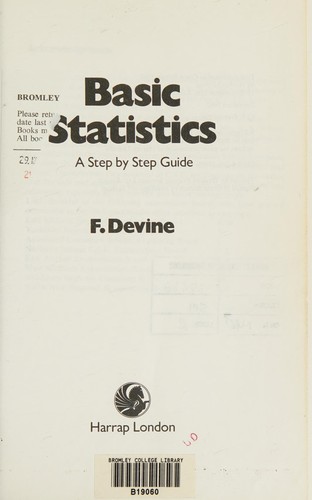 Basic Statistics