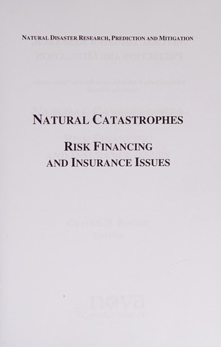 Natural Catastrophes