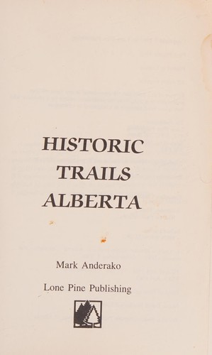 Historic trails Alberta