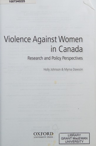 Violence against women in Canada