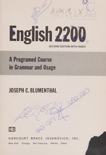 English 2200