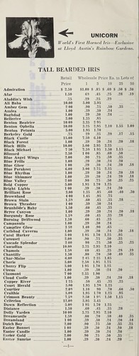 Wholesale list of surplus iris