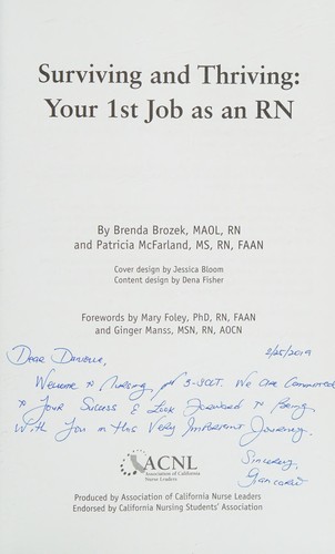 Surviving and Thriving! Your 1st Job as an RN