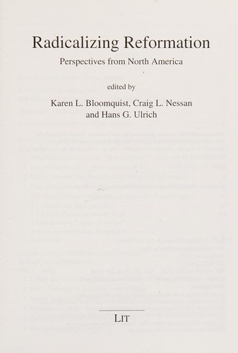 Radicalizing Reformation