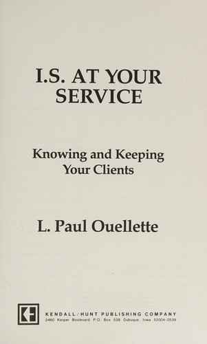 I.S. at your service