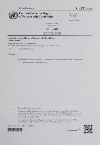 Summary record of the 245th meeting