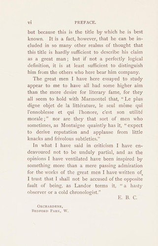 Literary types, being essays in criticism.