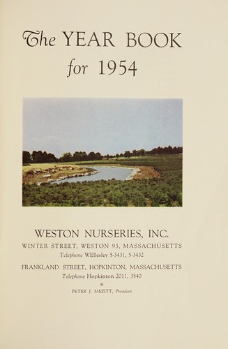 The Year book for 1954