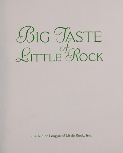 Big taste of Little Rock