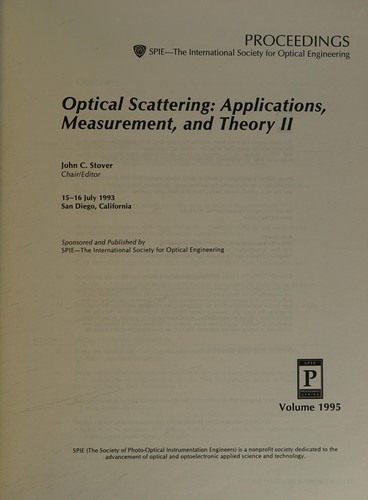Optical scattering