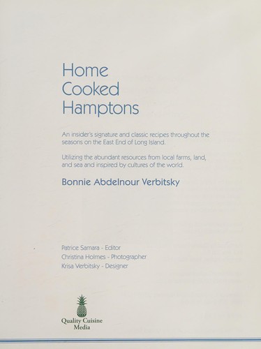 Home Cooked Hamptons