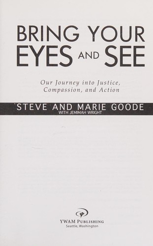 Bring your eyes and see