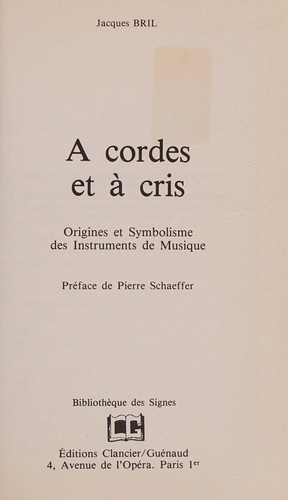 A cordes et à cris