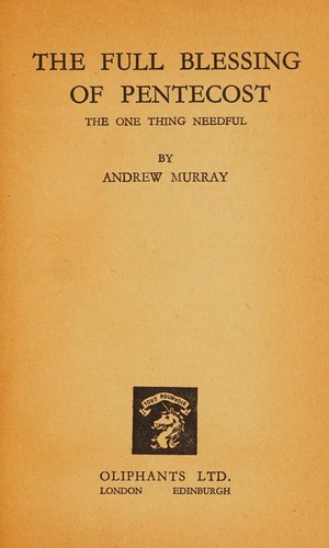 The full blessing of Pentecost