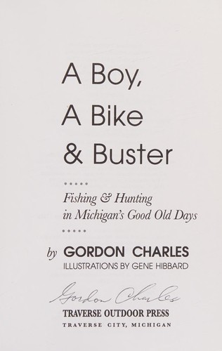 A boy, a bike & Buster
