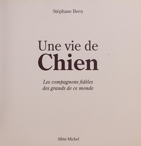 Vie de Chien (une)
